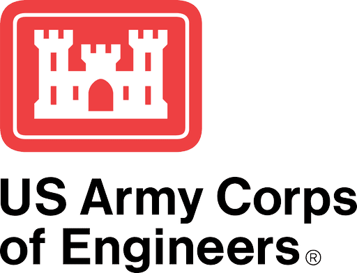 US Army Corps of Engineers Red Castle Logo